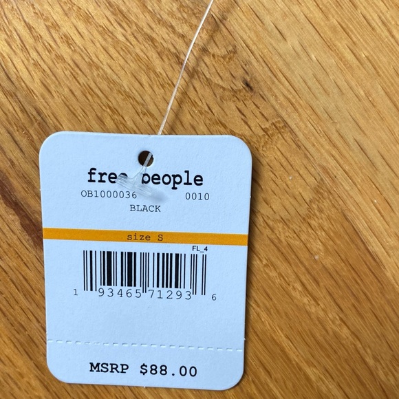 Free People Maddie Wide Leg Sleep or Lounge Pants Black - Picture 7 of 10